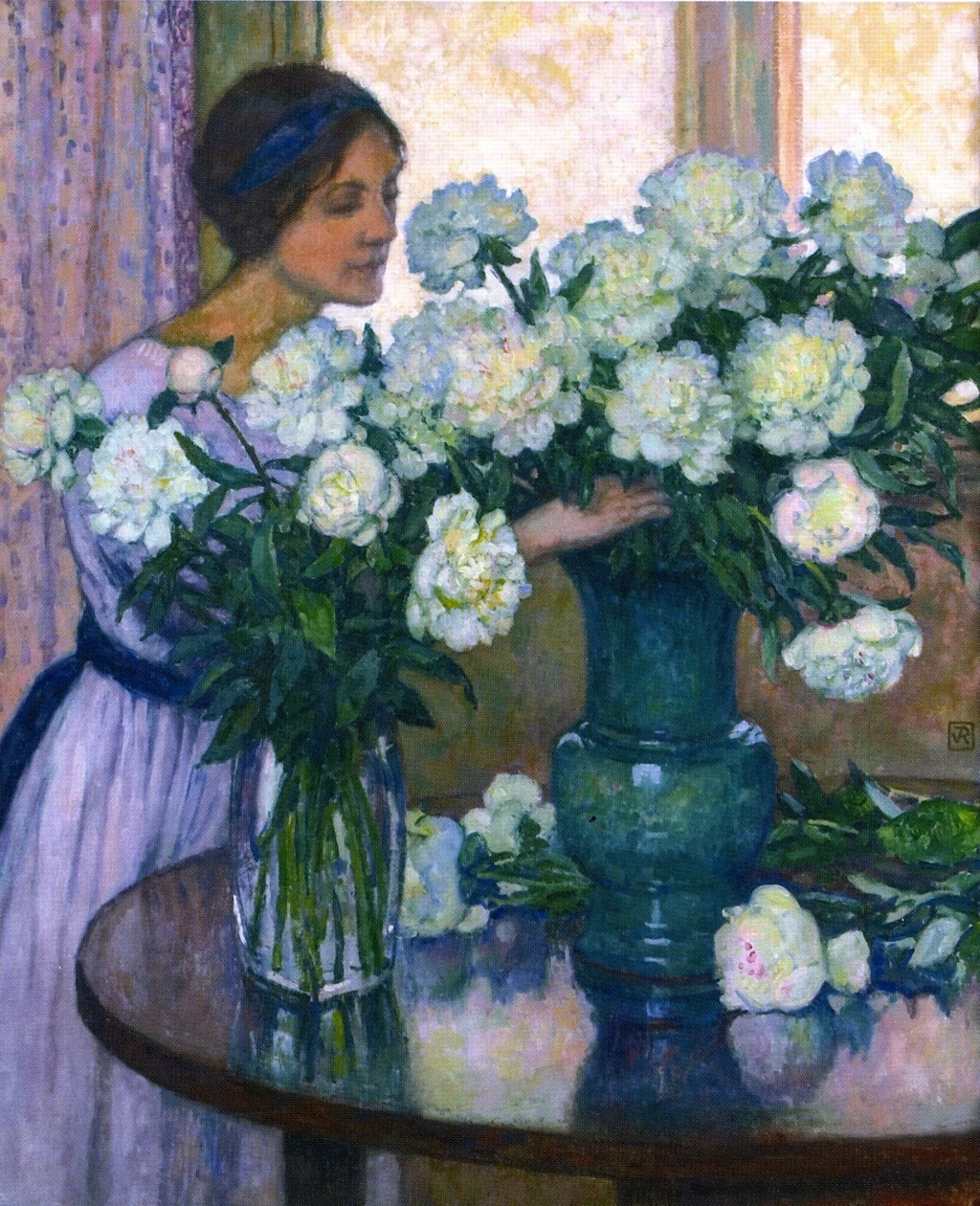 lonequixote:
“ Theo van Rysselberghe
White Peonies
”