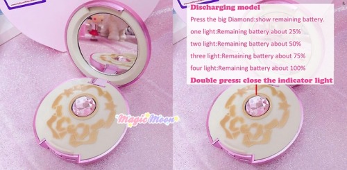 magicmoonstore: ★ Crystal Star Compact Power Bank Charger ★ Visit: magicmoon.storenvy.com 