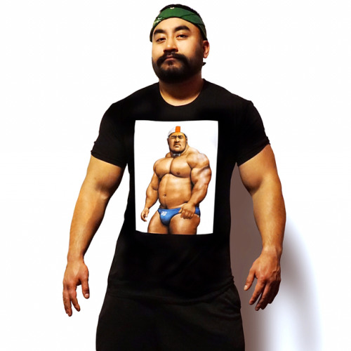 COMING SOON #CHUNKXMSV #JiraiyaBoy New duds go live this week. Matt @sfwrestle Gomez seen here sque