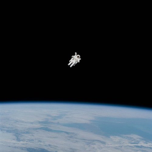 spaceexp: 35 years ago this week the unforgotten Bruce McCandless performed the first ever untethere