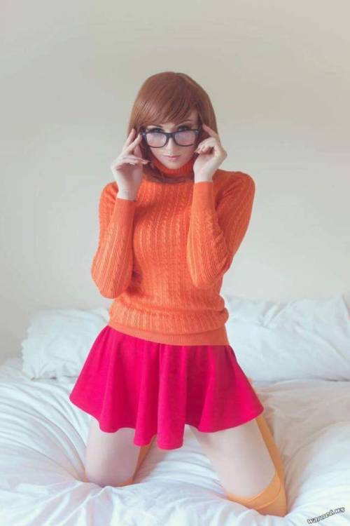 Porn photo wsorrow:  Kayla Erin the hottest Velma cosplay