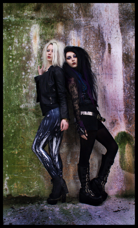 Another of me & Morgy A photo by Dale Bailey, my own editModels: Poppy Augarde & Morgan Kimb
