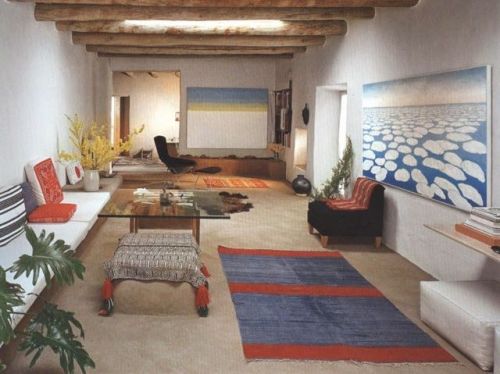 ehoradote: GEORGIA O’KEEFFE INTERIORS - ABIQUIU, GHOST RANCH - NEW MEXICO