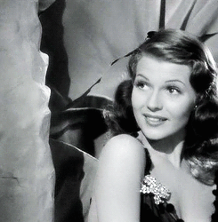 auldcine:    My dear, I’ve a feeling that you areSo near and yet so farYou appear like a radiant starFirst so near, then again so far… ♫Rita Hayworth (with Fred Astaire) in You’ll Never Get Rich (1941)