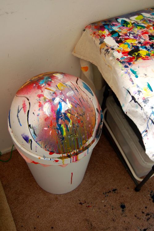 acrylicalchemy:  Work Station Michael Carini