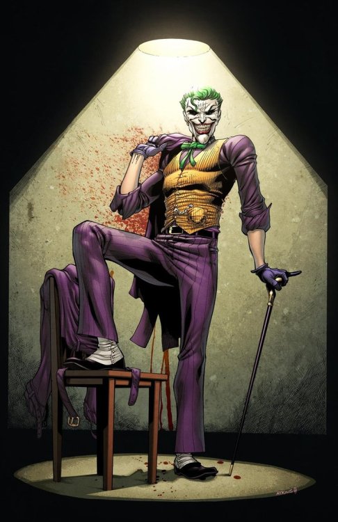 extraordinarycomics:  The Joker by Robert Atkins. 