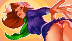 superheropinups:  Daphne Blake - Antonio