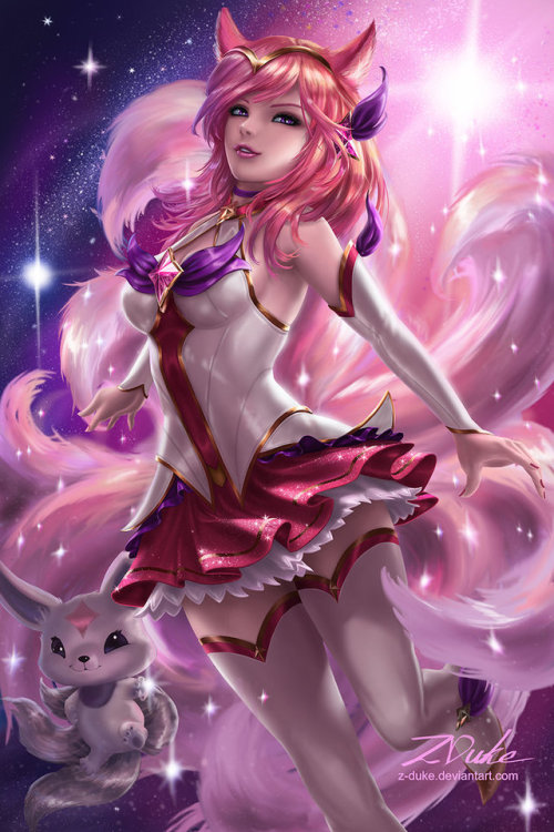 Star Guardian Ahri by Z-Duke 