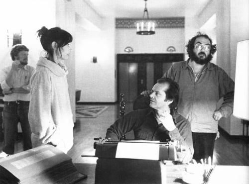 fuckyeahdirectors: Shelley Duvall, Jack Nicholson and Stanley Kubrick on-set of The Shining (19