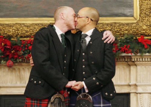 buzzfeed:We went to Scotland’s first same-sex wedding and it was terrific.AAAAAAAAAAHHHHHHHHHG