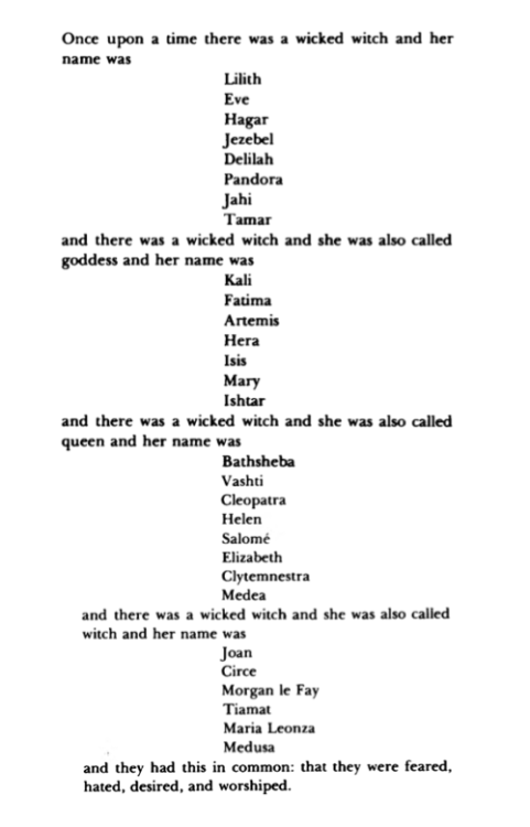 Extraído do livro Woman-Hating de Andrea Dworkin