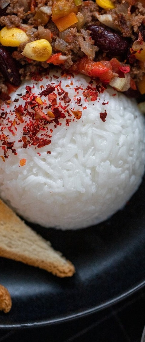 Rice With Ground Beef, Kidney Beans, Corn And Carrots Recipe