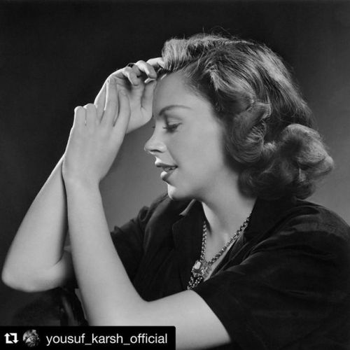 #Repost @yousuf_karsh_official with @get_repost ・・・ Happy birthday Judy Garland. Born June 10, 1922.