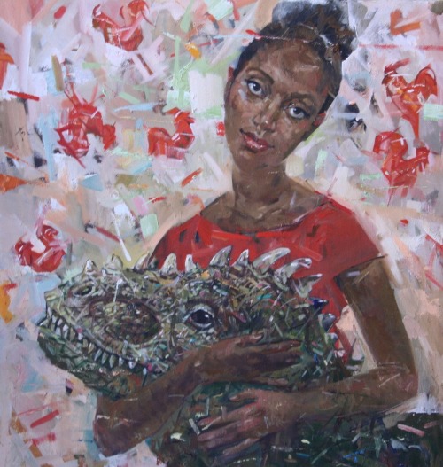 Russian Artist Kirill Borodin  –  Carolina in Cuba