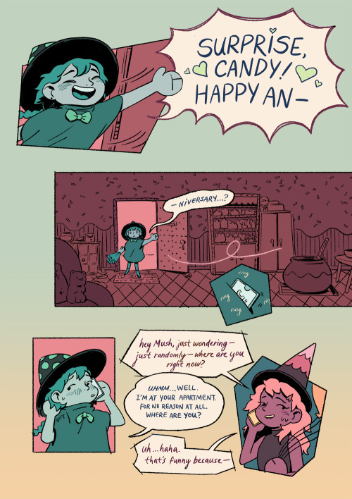 I drew a little follow up to this comic I made two years ago for class haha. i think the prompt was 