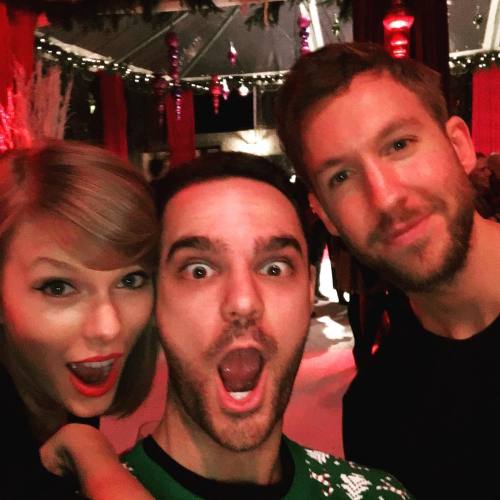 tayvns: @jamieiovine: I was just adopted by @calvinharris and@taylorswift mom and dad