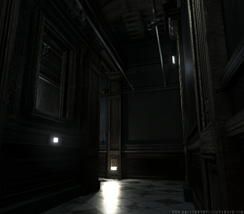 Resident Evil Remake pre-rendered backgrounds