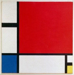 Piet Mondrian, Composition II in Red, Blue, and Yellow, 1930