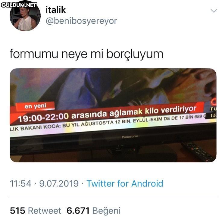 formumu neye mi...