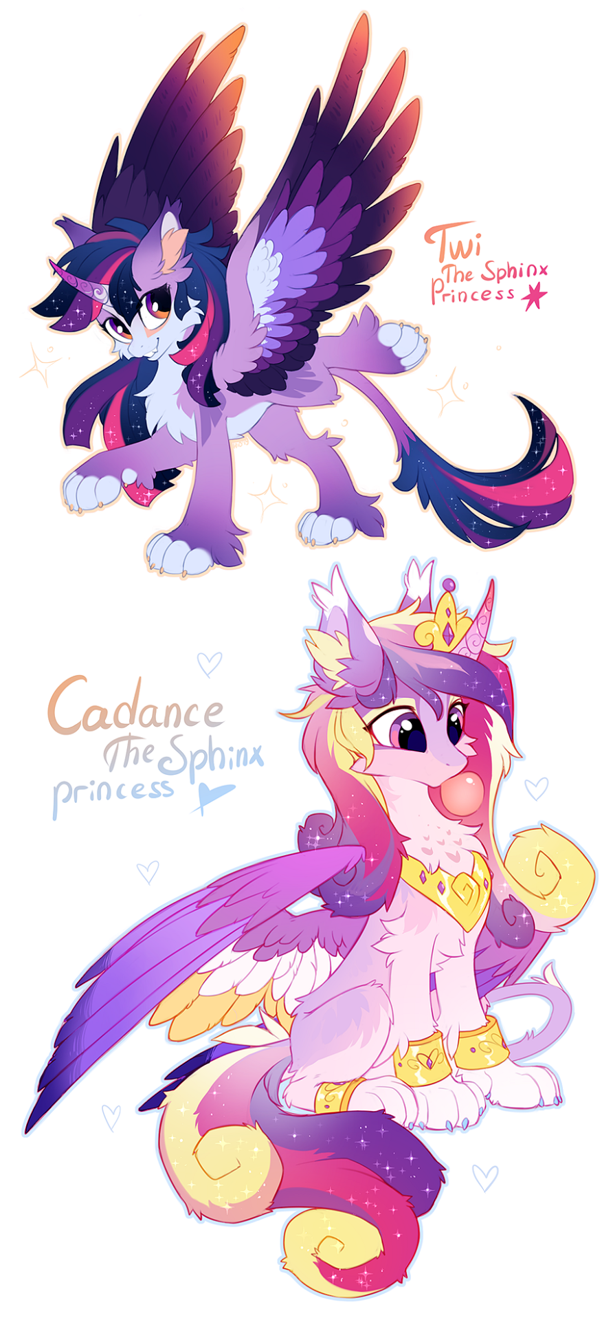 texasuberalles:Alternate designs pack - sphinxified! by hioshiru-alter 