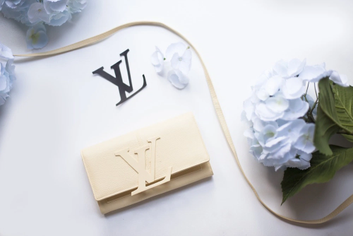 Louis Vuitton themed paper flower