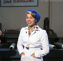 juli-with-rainbows:Ali Liebert as Betty McRae in Bomb Girls