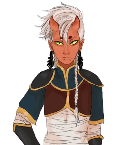 coconutcoconutcoconut: I’ve chosen to give Penn probably the least practical armor out of all 