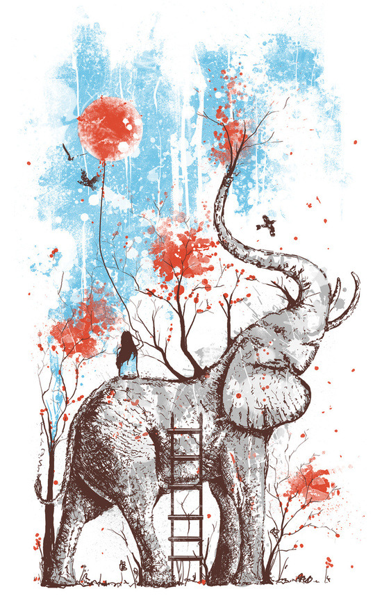 bestof-society6:    ART PRINTS BY NORMAN DUENAS  A Happy Place I Have a Dream Also
