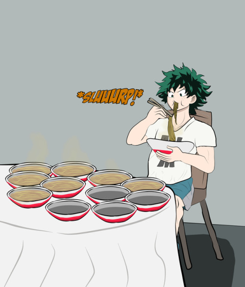 belliesandburps: And here is the Deku sequence, with an added bit of lolz because Deku’s a cud