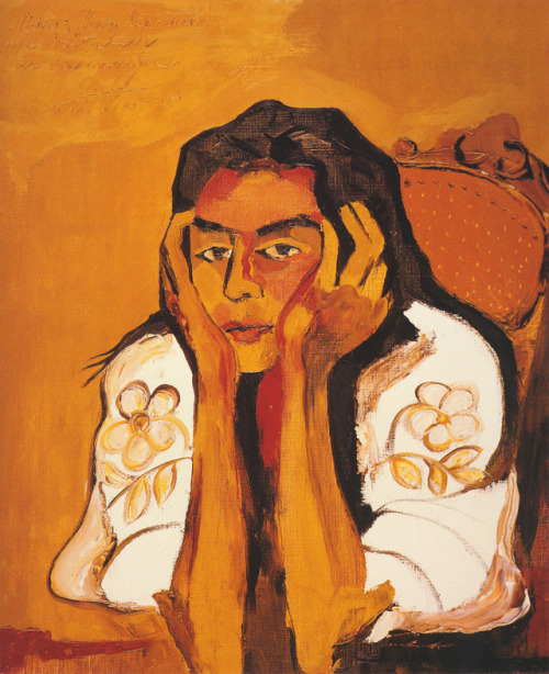 huariqueje: Portrait of Micaela    -     Victor Delfin,   n/d. Peruvian,b.1