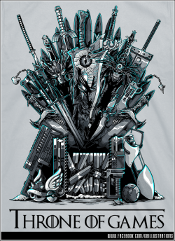 geeksngamers:  Throne of Games - by Gilles