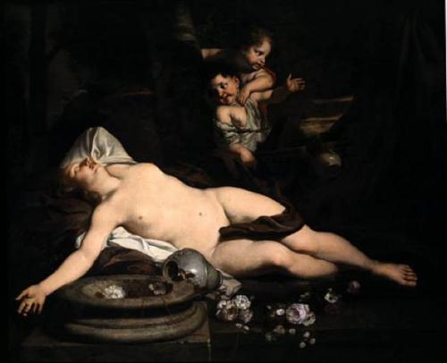 Gerard de Lairesse (1641 - 1711)Sleeping Bacchante