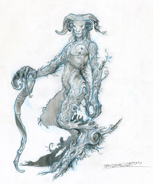 theamazingdigitalart: The amazing concept art of Pan’s Labyrinth Guillermo del Toro’s Pa