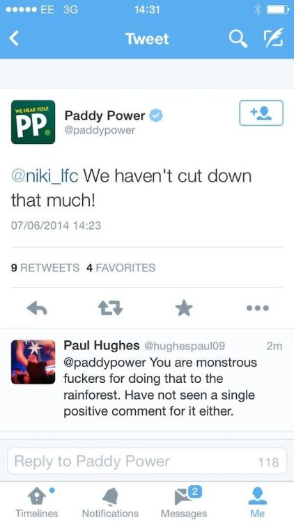 lack-lustin:rlpaperadventures:boilbee:pyreo:mantoniospam:I am legitimately angry at this.Paddy Power