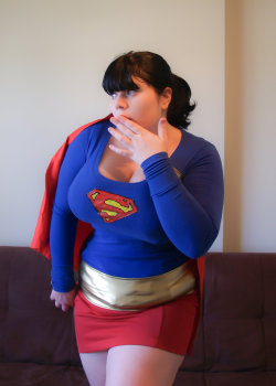 1maldito:  underbust as supergirl i luv her