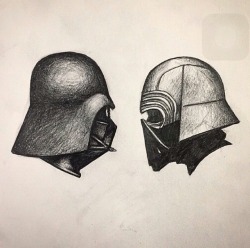 fukhhh:  Vader and Kylo Ren.