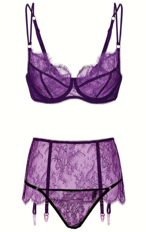 Fréolic London | Brigitte set in violet