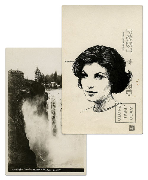 sushigirlfriend: shihlun: Twin Peaks postcards by Paul Willoughby, 2012. @frasier1993