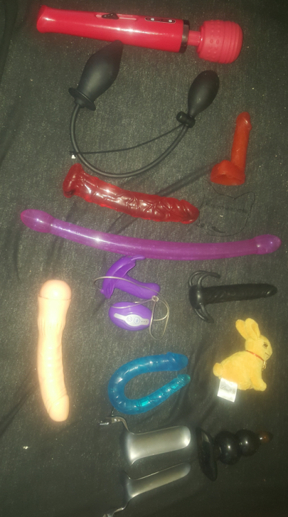 Most of our toys. What to use where today :p