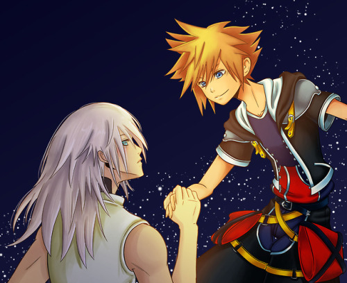The second of my Soriku card series, for the last day of Sorikuweek! I’ve had a great time wor