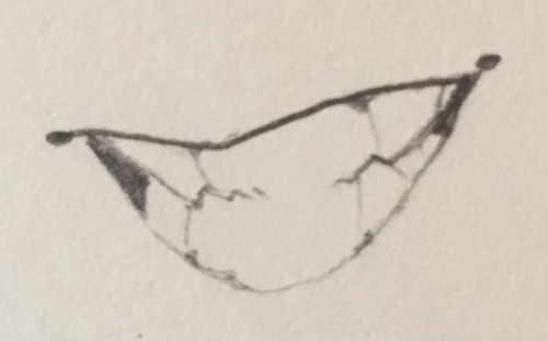 farvann:  i hope this is ok! this is basically all i do when drawing mouths and teeth ha,,, 