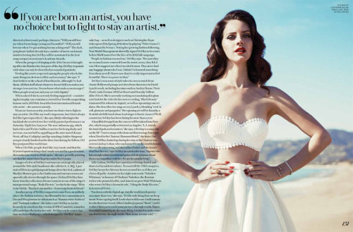 Lana Del Rey Turns Up the Glam for Fashion Magazine’s Summer 2013 Cover Shoot
