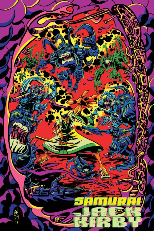 XXX xombiedirge:  Samurai Jack Kirby Mashup by Andy photo