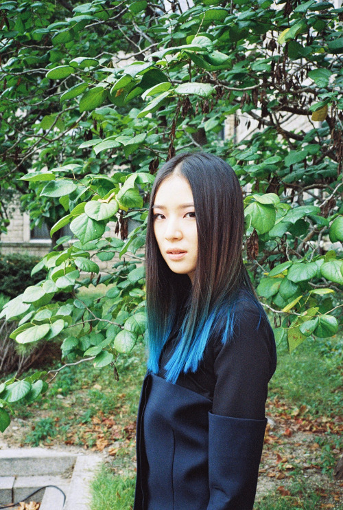 koreanmodel:      Irene Kim shot by Kim Jinyong at Low Classic Spring 2014   