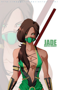 superheropinups:  Jade - Maggotx9