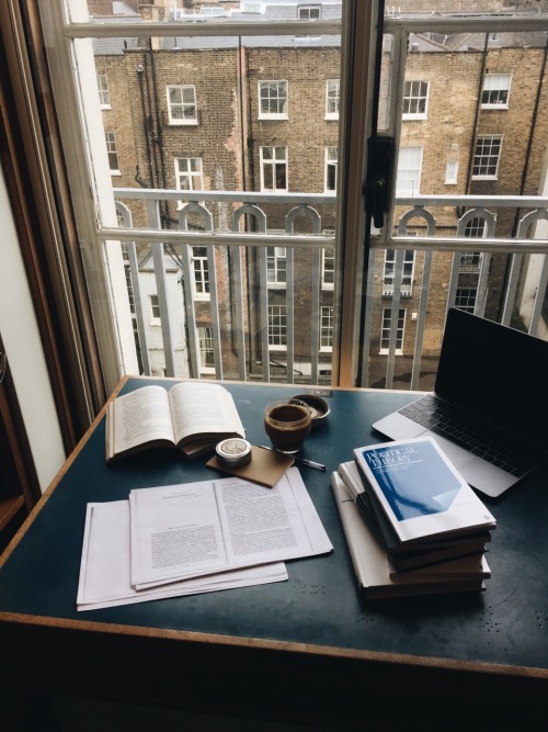 warmhealer:I find these carrels with views over Bloomsbury completely irresistible. I had a really p