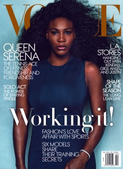 Serena Williams photographed by Annie Leibovitz