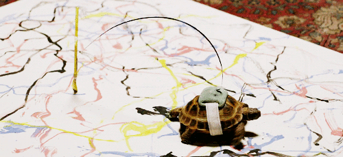 halloawhatisthis: Why are you making Clyde paint?