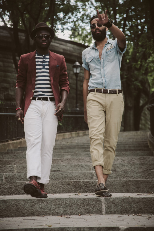 streetetiquette:  Steven + Eli 