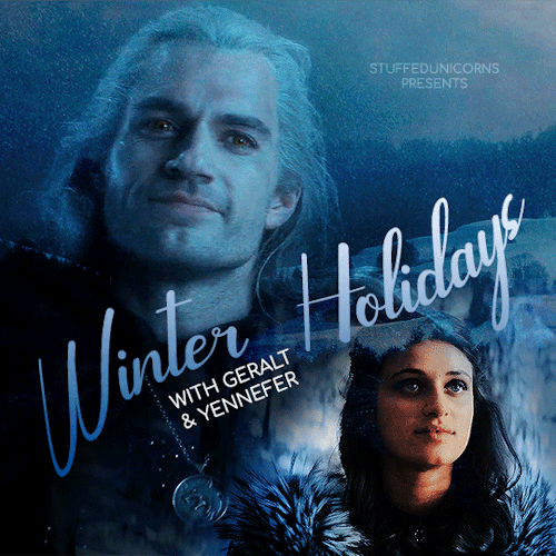 stuffedunicorns:Welcome to Winter Holidays with Geralt &amp; Yennefer!This event will take place